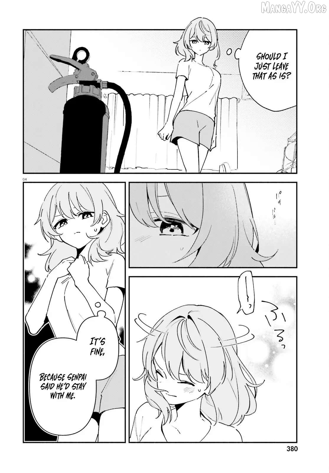 "you Want To Sleep With Me, Don't You, Senpai?" And She Whispered Sweetly, So I Can't Sleep Tonight Either Chapter 11.5 - page 5