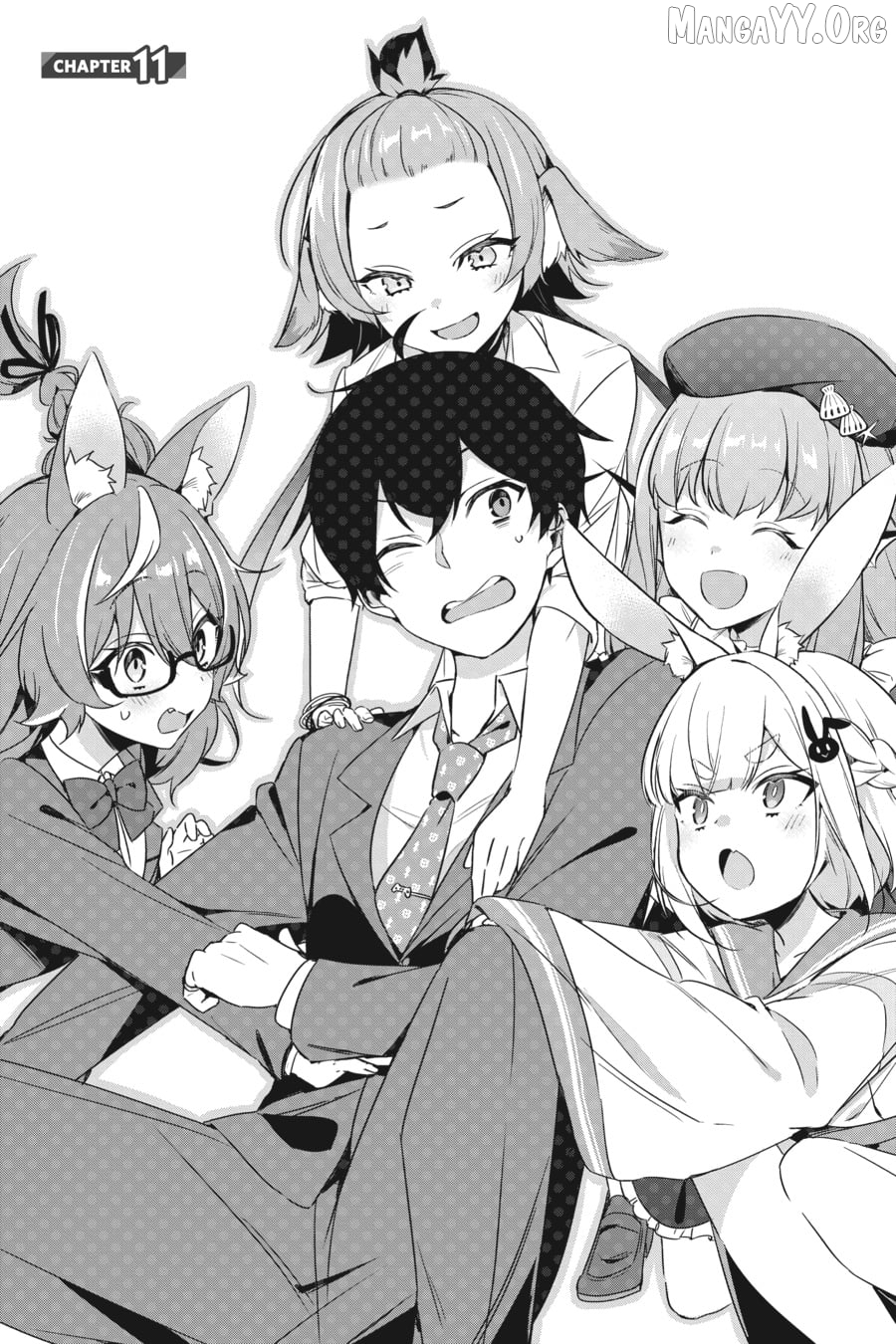 Human-Hating Teacher in a Non-Human Classroom ~Hitoma-sensei, Can You Teach Us About Humans....?~ Chapter 11 - page 1