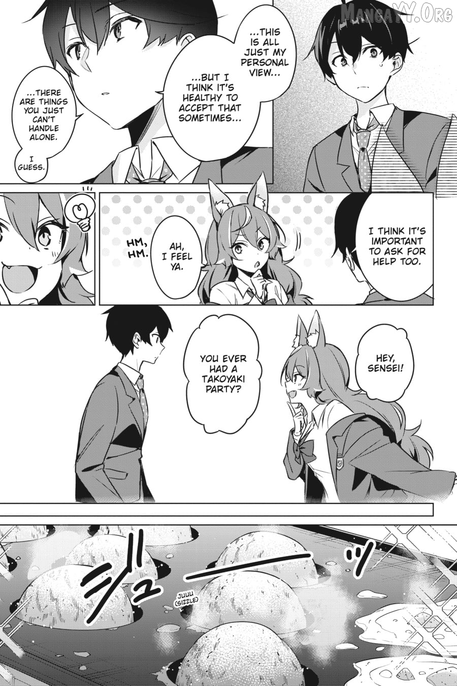Human-Hating Teacher in a Non-Human Classroom ~Hitoma-sensei, Can You Teach Us About Humans....?~ Chapter 11 - page 17