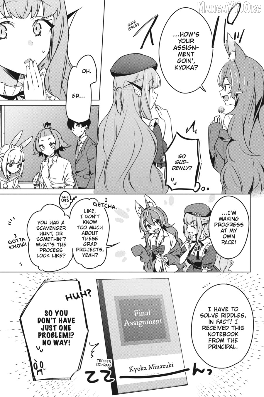 Human-Hating Teacher in a Non-Human Classroom ~Hitoma-sensei, Can You Teach Us About Humans....?~ Chapter 11 - page 19