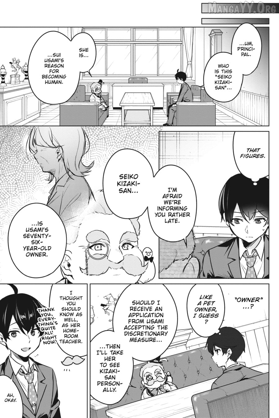 Human-Hating Teacher in a Non-Human Classroom ~Hitoma-sensei, Can You Teach Us About Humans....?~ Chapter 6 - page 14
