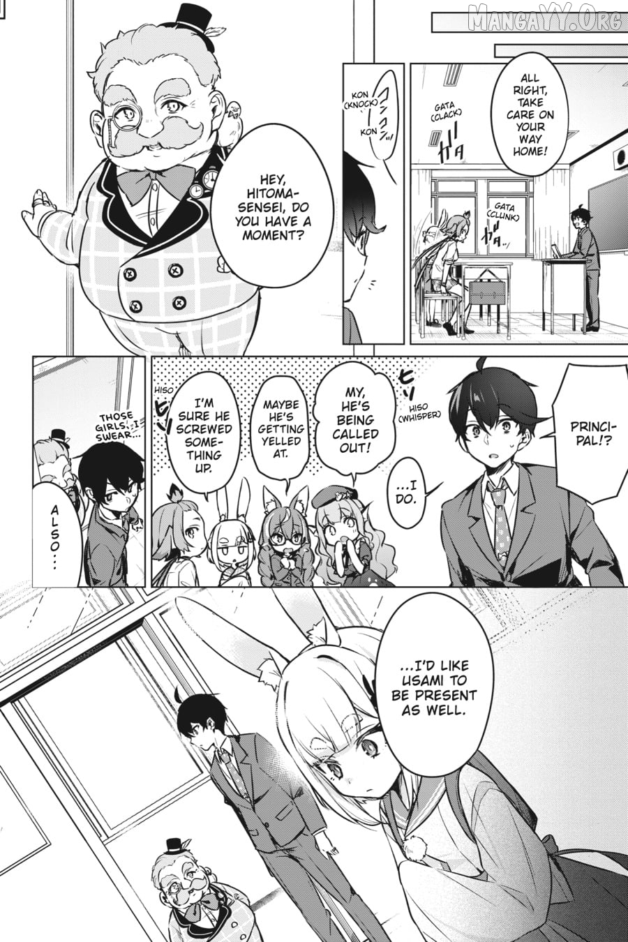 Human-Hating Teacher in a Non-Human Classroom ~Hitoma-sensei, Can You Teach Us About Humans....?~ Chapter 6 - page 9