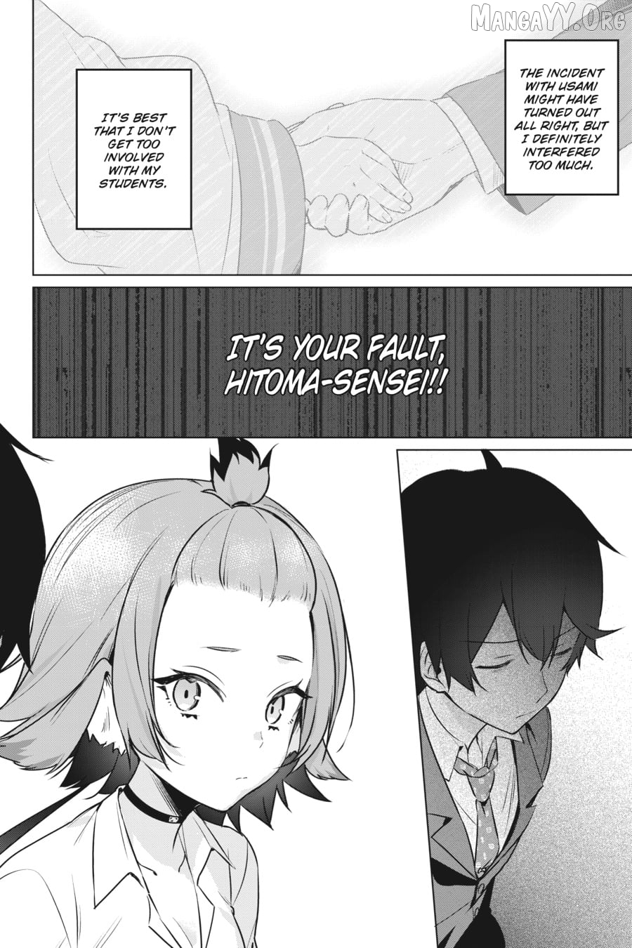Human-Hating Teacher in a Non-Human Classroom ~Hitoma-sensei, Can You Teach Us About Humans....?~ Chapter 9 - page 16