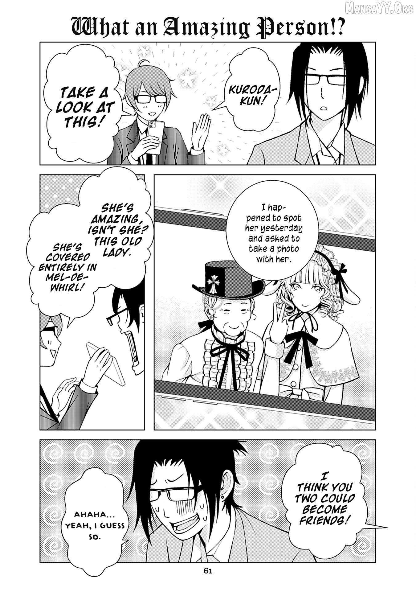 Goth Lady and Lolita Boy Chapter 59 - page 1