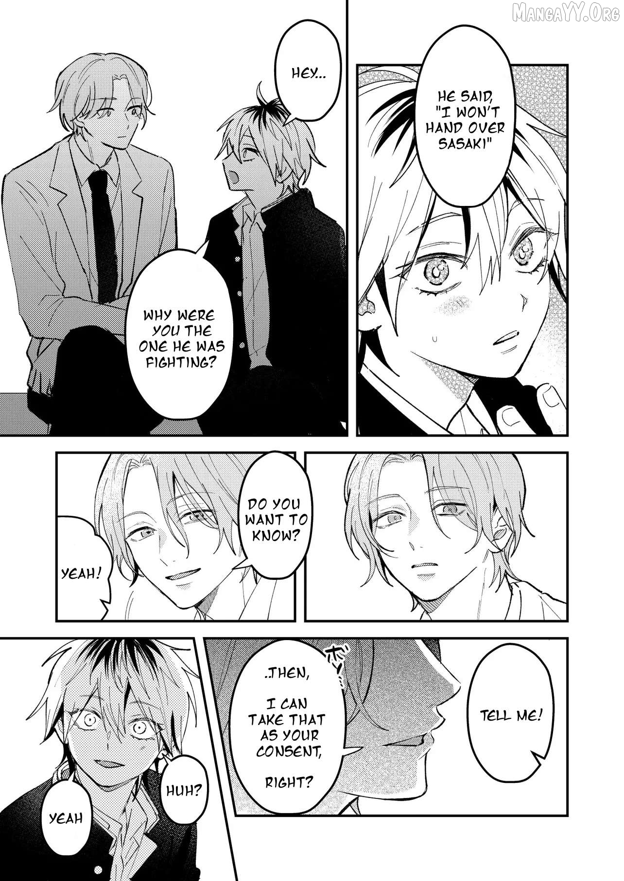 Dameo No Shiina-Senpai To Yabao No Sasaki-Kun Chapter 46 - page 3