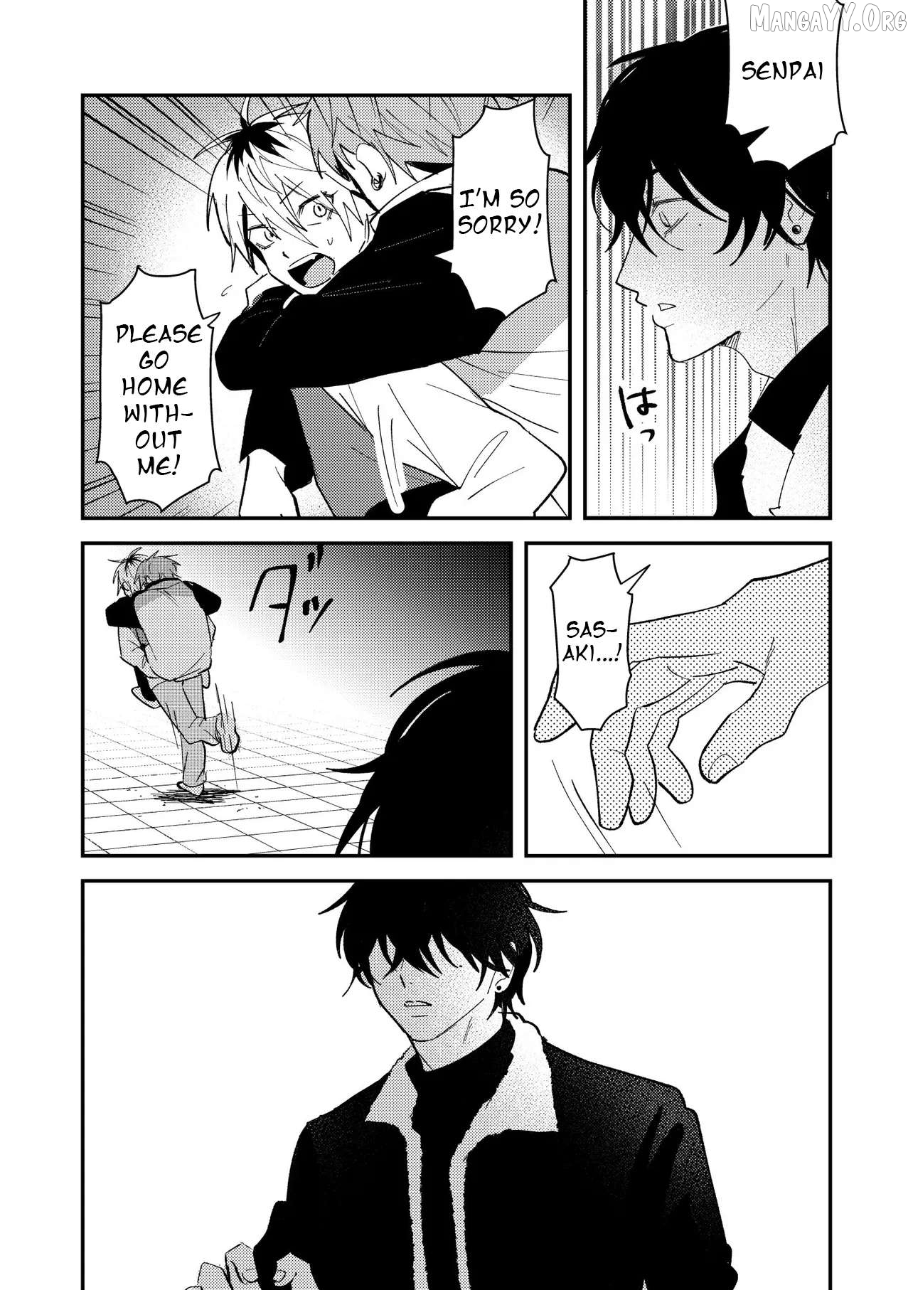 Dameo No Shiina-Senpai To Yabao No Sasaki-Kun Chapter 53 - page 7