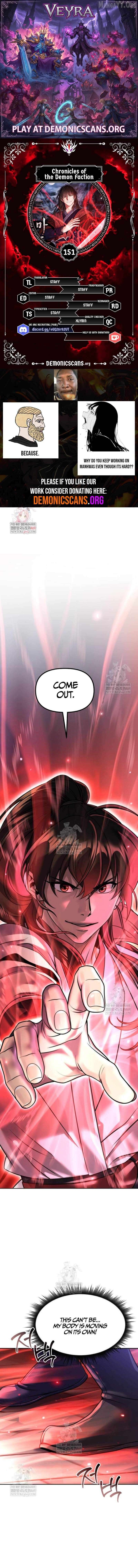 Chronicles of the Demon Faction Chapter 151 - page 1