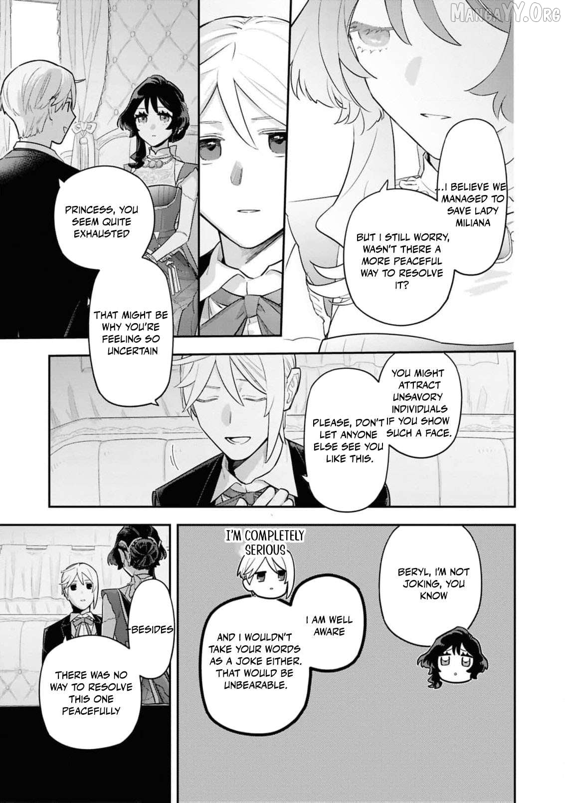 The High-Handed Princess is Not Silent Chapter 13 - page 9