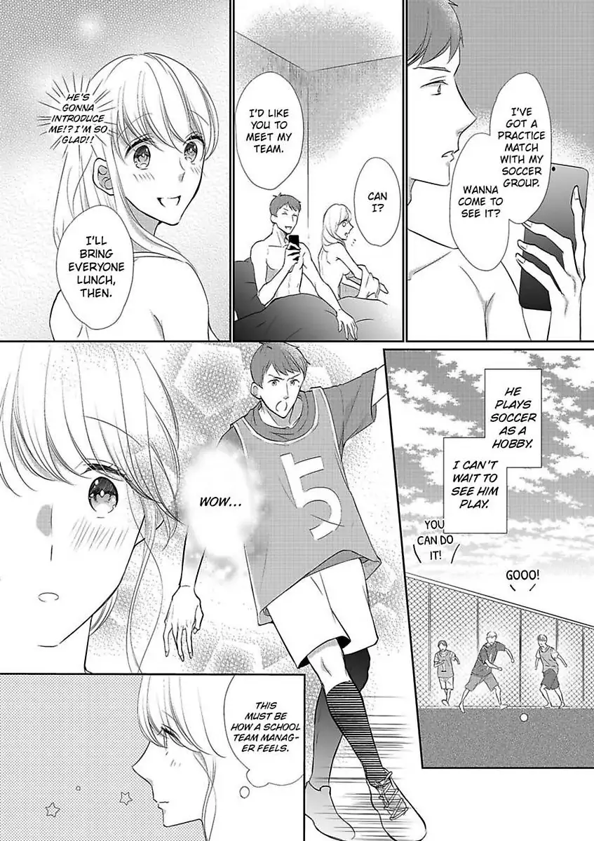 Aikawarazu Eroikarada Kentaiki Rokunemme Motokare Saikai Chapter 5 - page 20