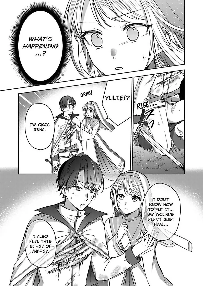 Kizuna no Seijo ha Shinjitai Mukosei no Seijo ha Henkyo no Machikara Nariagaru Chapter 3 - page 11