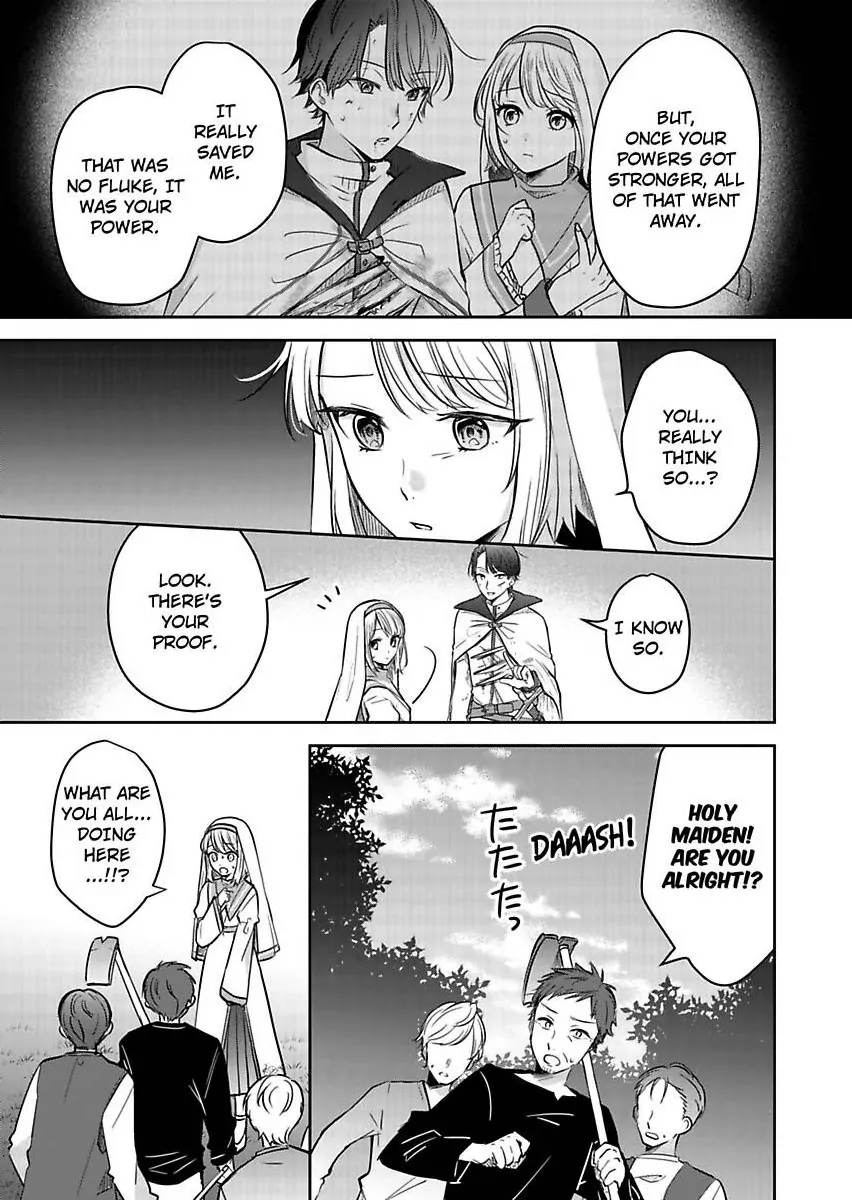 Kizuna no Seijo ha Shinjitai Mukosei no Seijo ha Henkyo no Machikara Nariagaru Chapter 3 - page 19