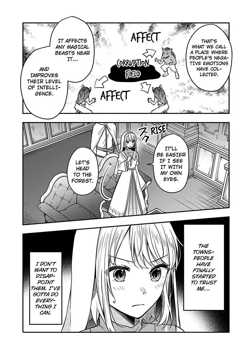 Kizuna no Seijo ha Shinjitai Mukosei no Seijo ha Henkyo no Machikara Nariagaru Chapter 4 - page 13