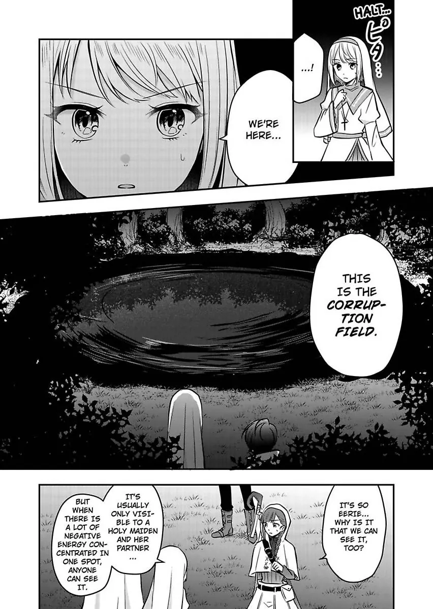 Kizuna no Seijo ha Shinjitai Mukosei no Seijo ha Henkyo no Machikara Nariagaru Chapter 4 - page 21