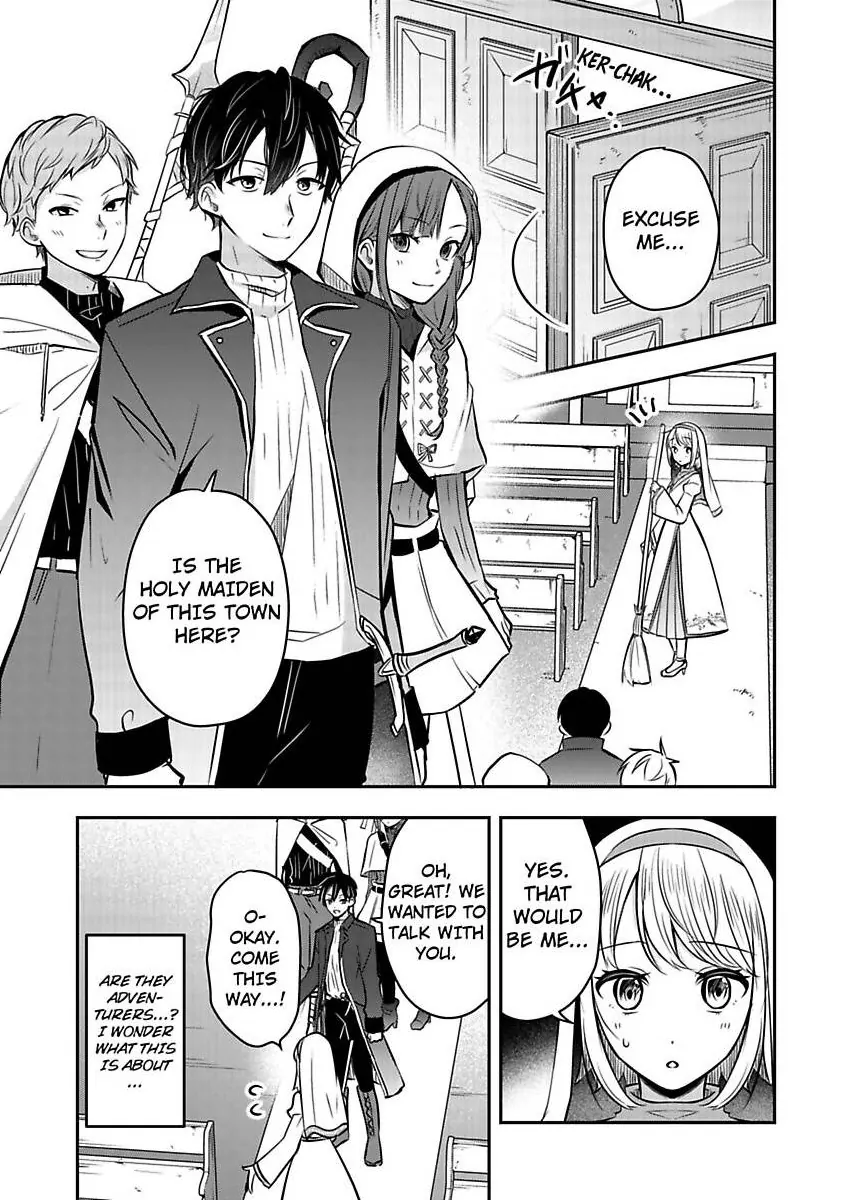 Kizuna no Seijo ha Shinjitai Mukosei no Seijo ha Henkyo no Machikara Nariagaru Chapter 4 - page 9