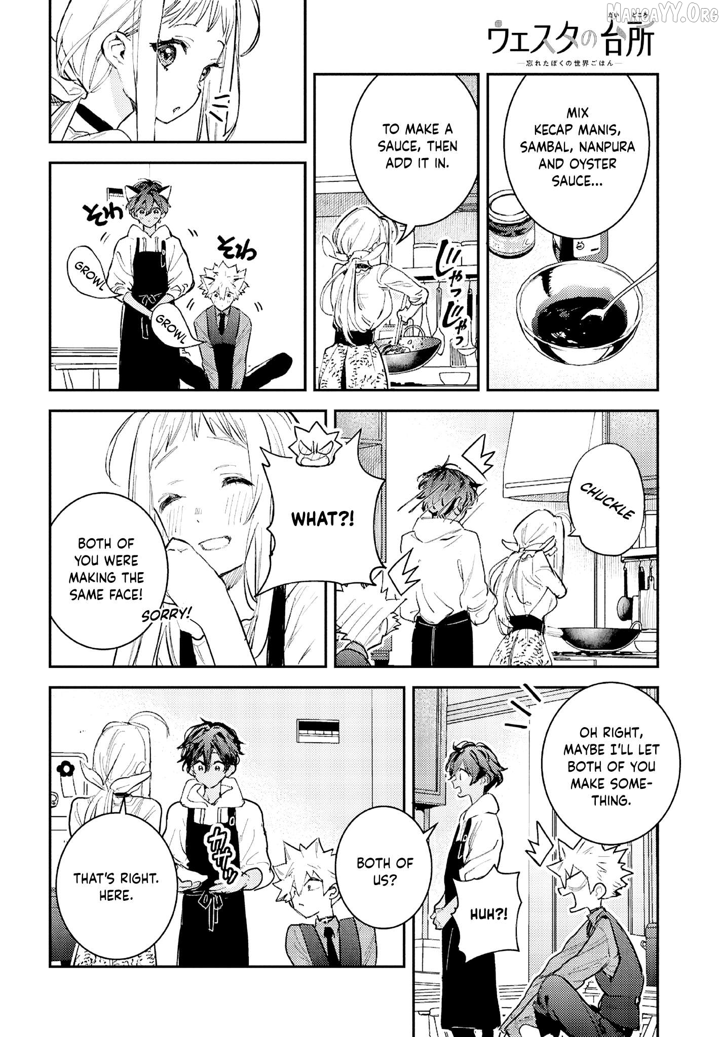 Westa no Daidokoro -Wasureta Boku no Sekai Gohan- Chapter 5 - page 35