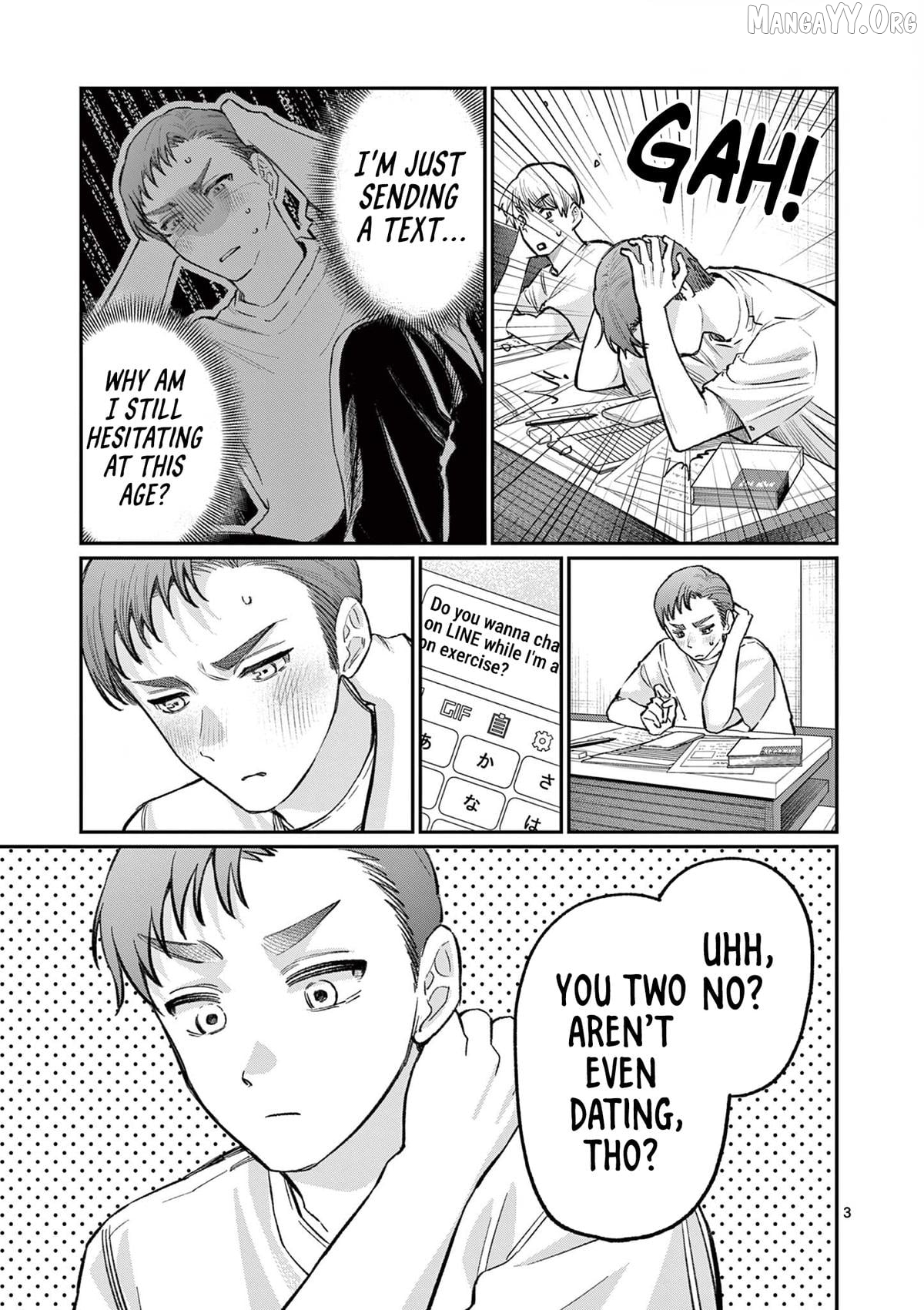 The Blue Love at the Wakaba Household Chapter 34 - page 3
