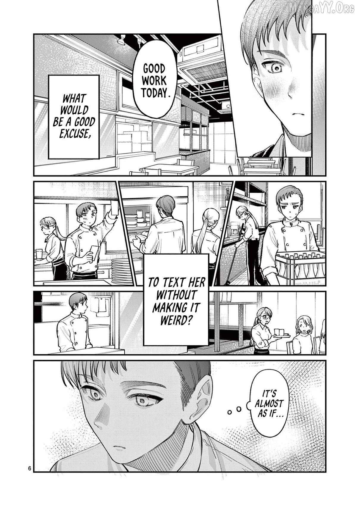 The Blue Love at the Wakaba Household Chapter 34 - page 6
