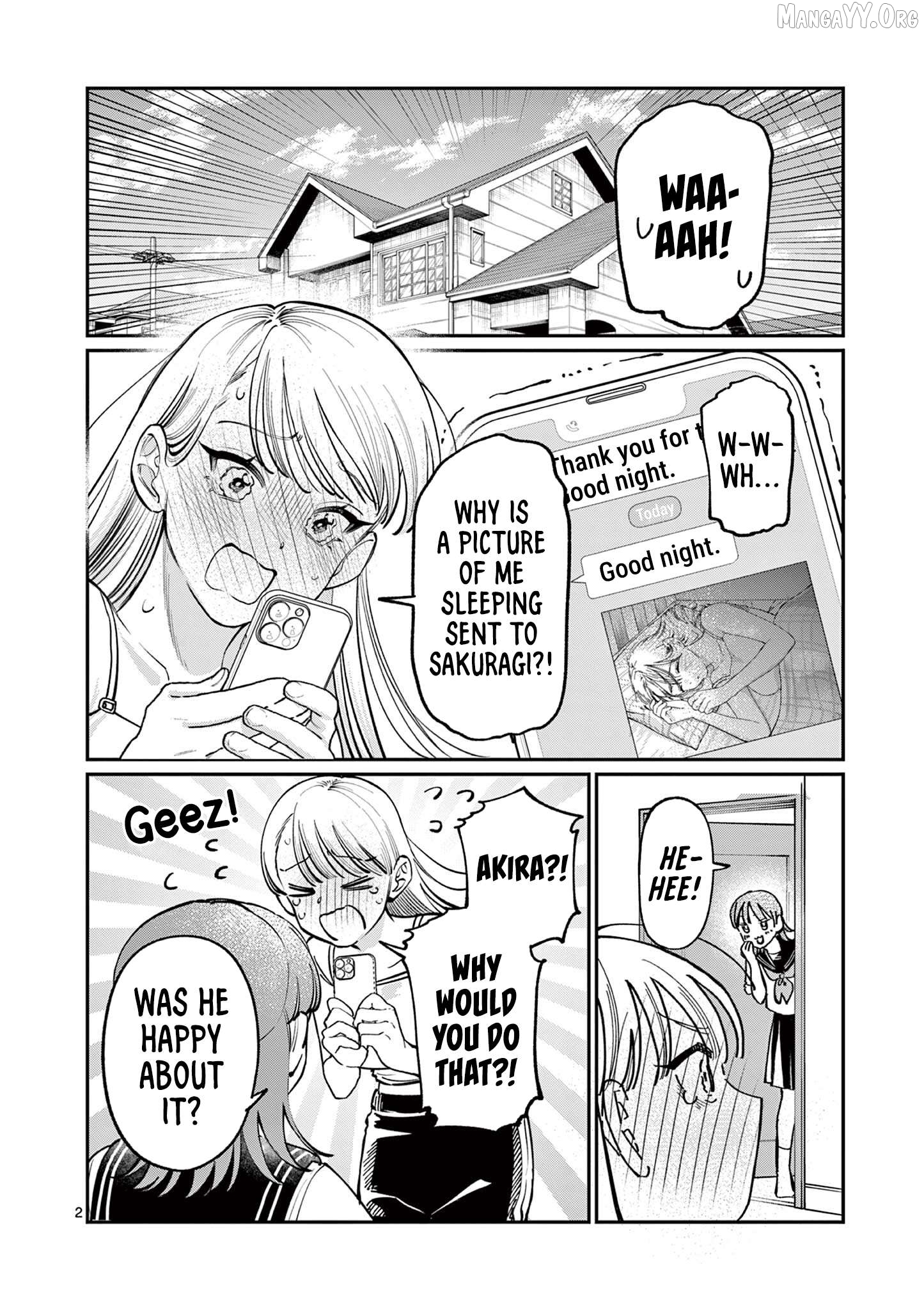 The Blue Love at the Wakaba Household Chapter 35 - page 2