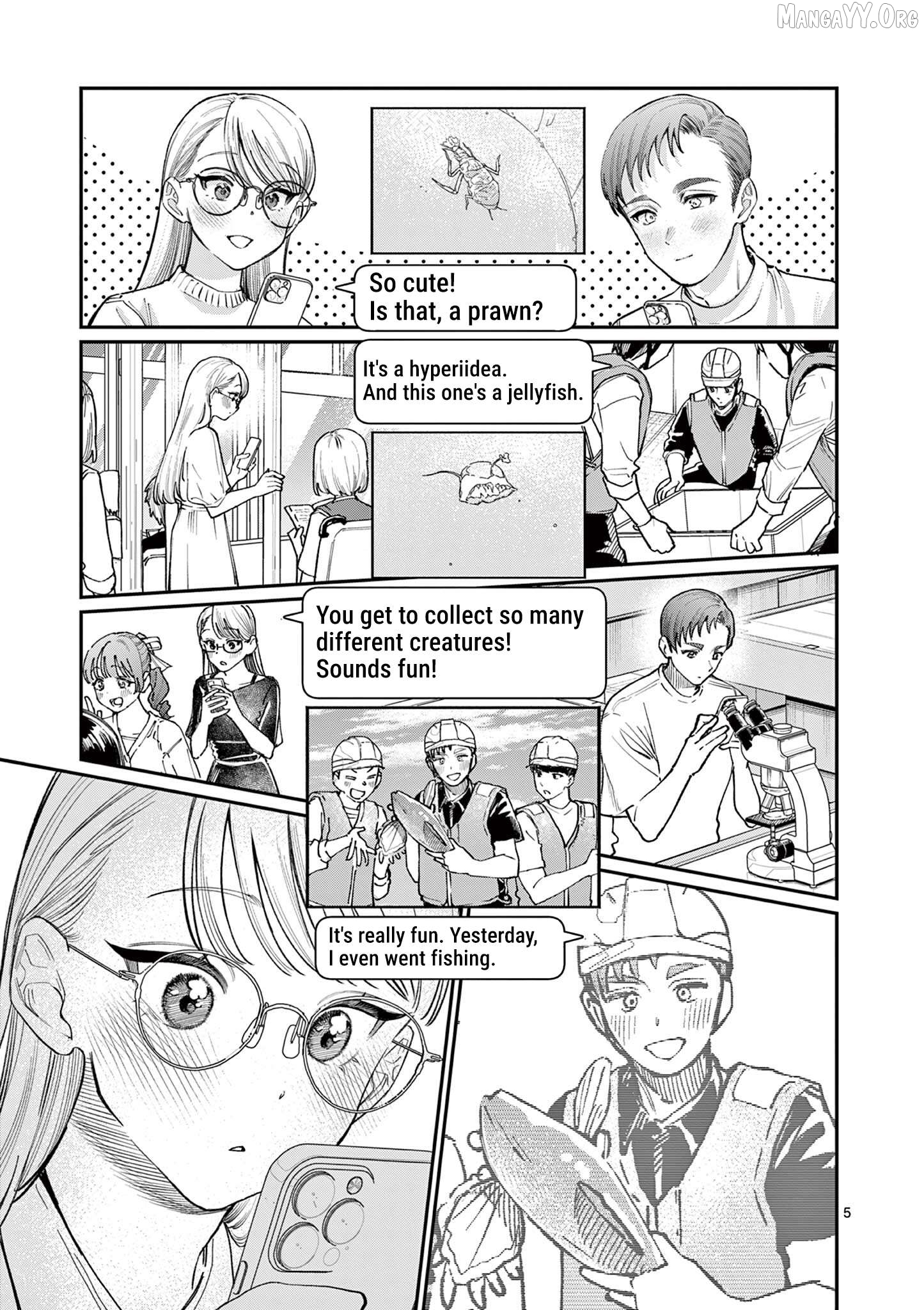 The Blue Love at the Wakaba Household Chapter 35 - page 5