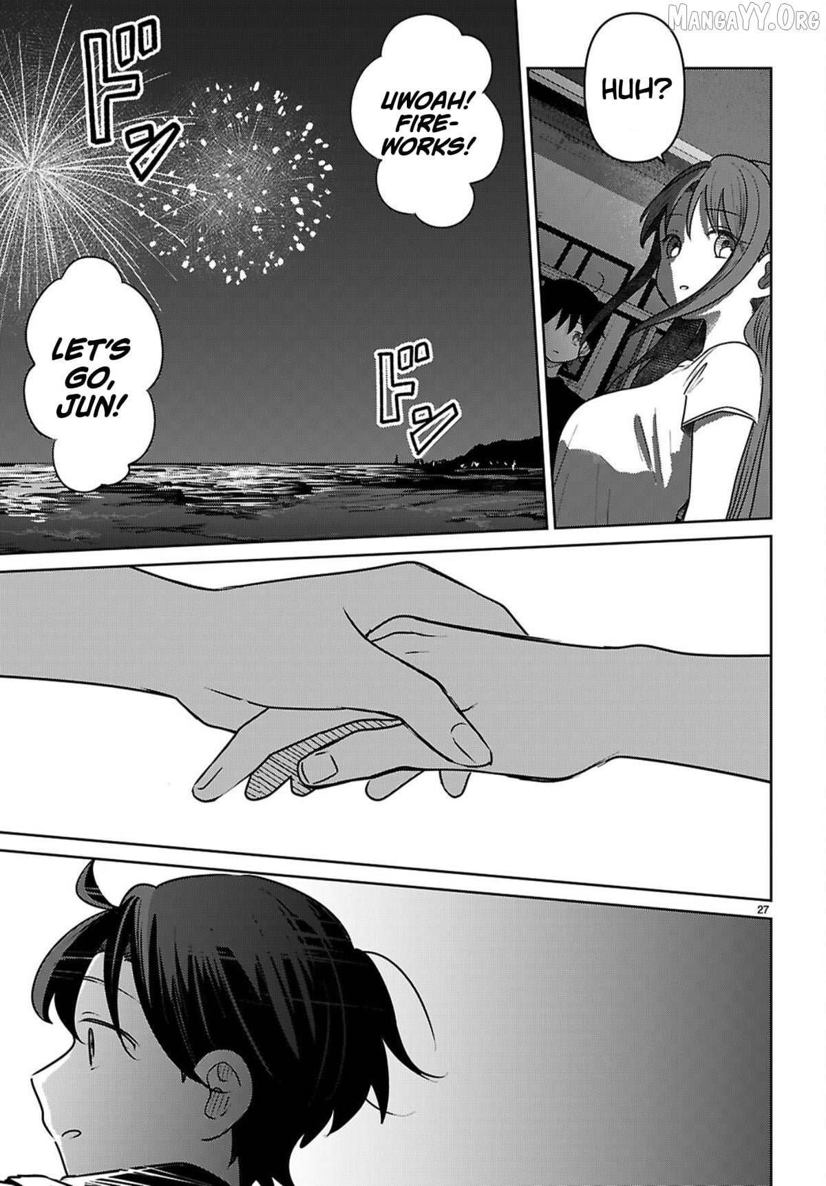 Ainosenbiki ~Mama Katsu Shitara Mama ga Dekita Hanashi~ Chapter 9 - page 27
