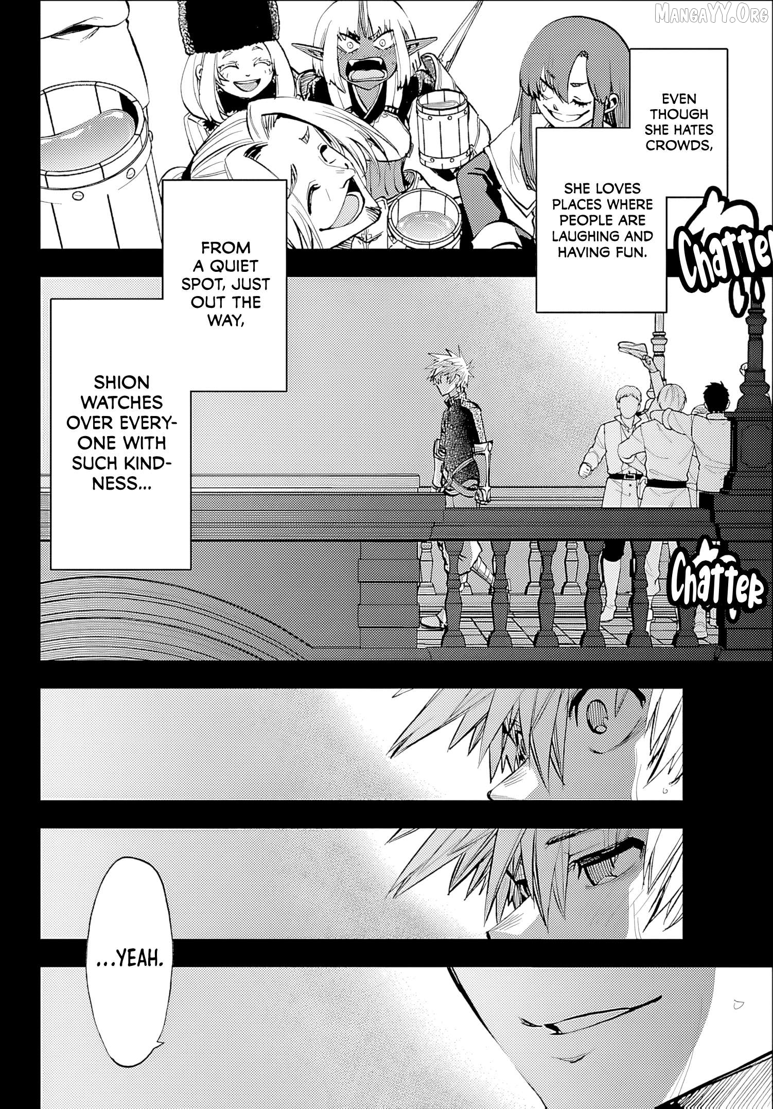 Kessa mo Yuraretemasu Chapter 36 - page 2