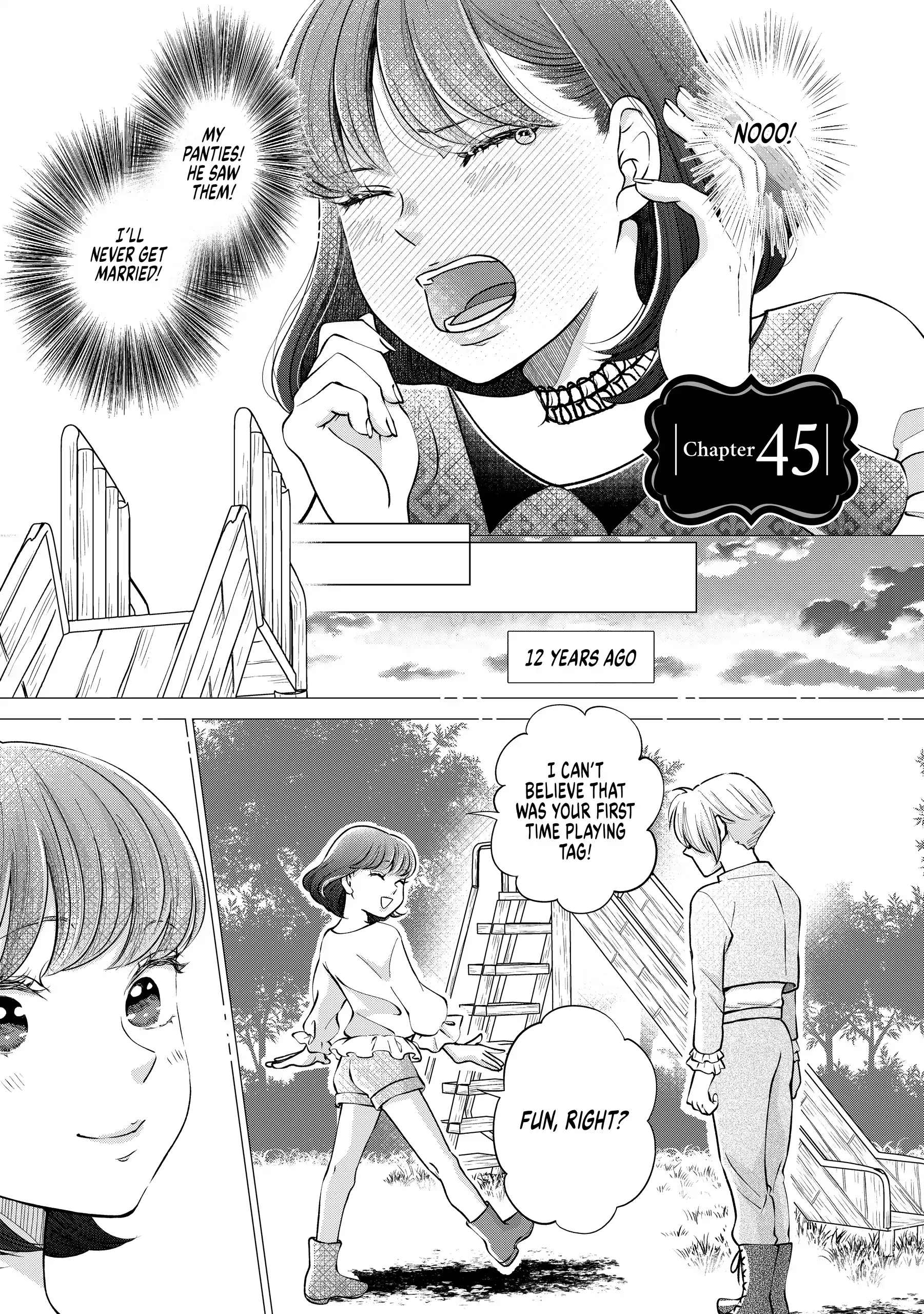 I Want to Escape from Princess Lessons Chapter 45 - page 1