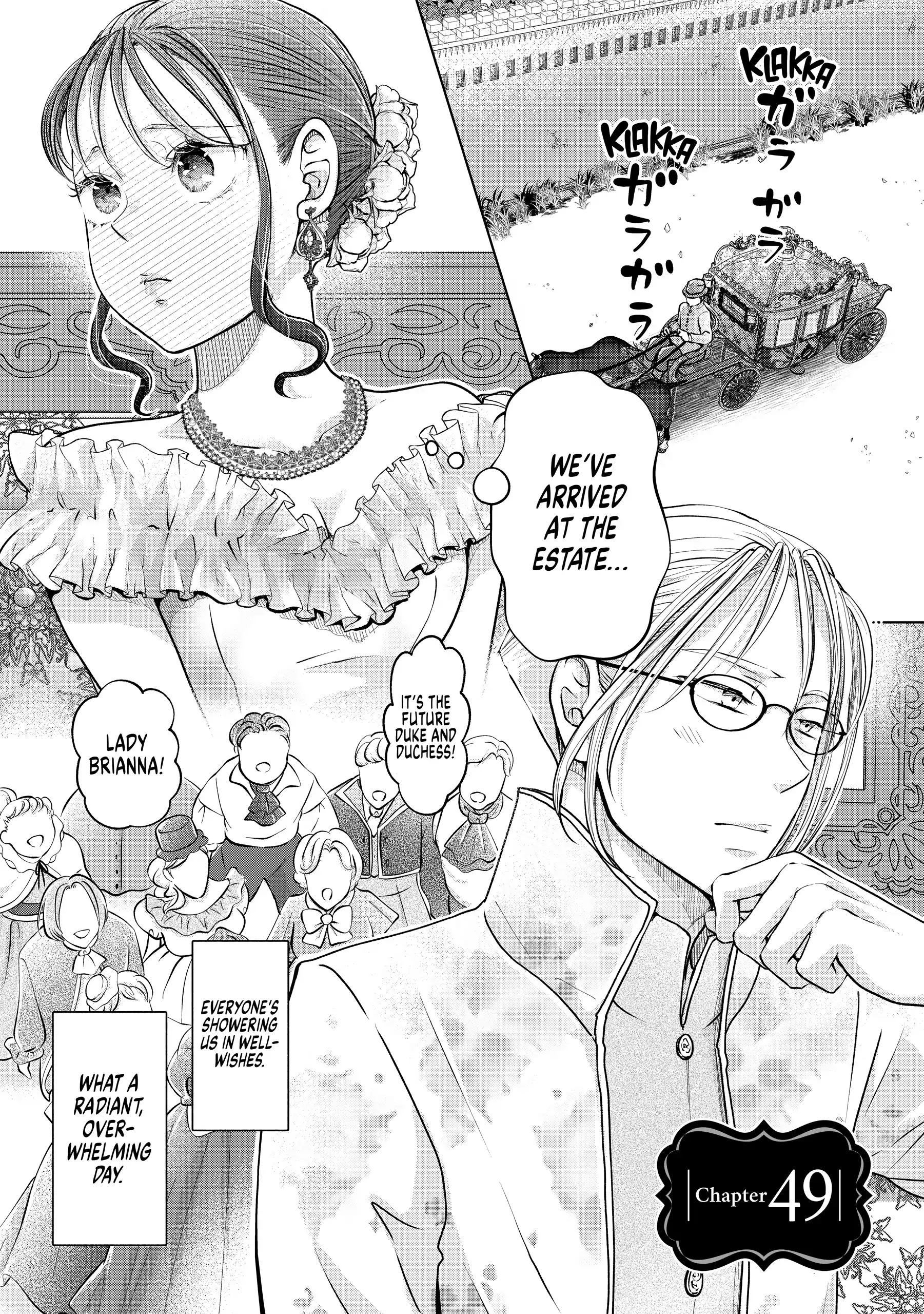 I Want to Escape from Princess Lessons Chapter 49 - page 1