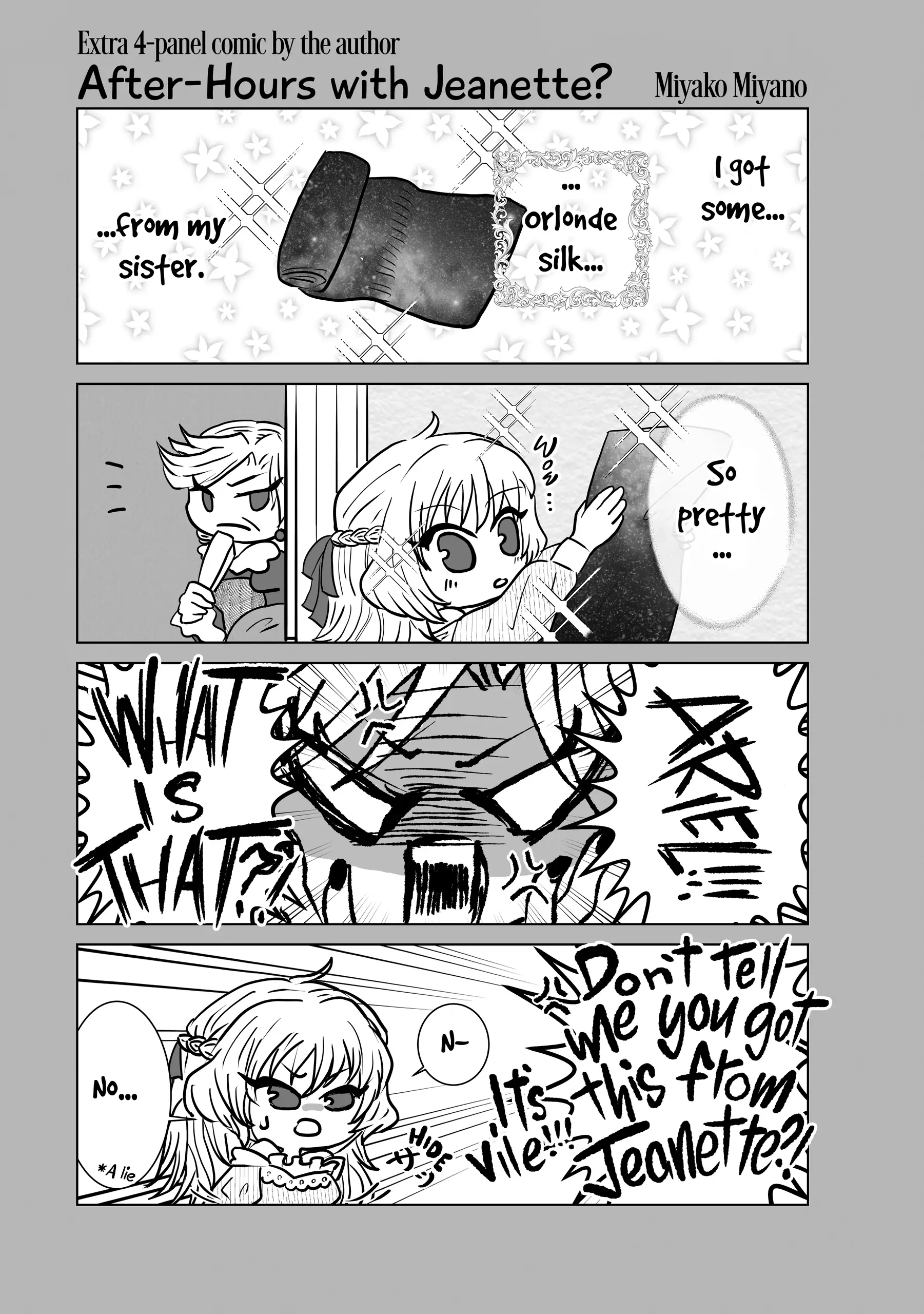 Jeanette the Genius: Defying My Evil Stepmother by Starting a Business with My Ride-or-Die Fiancé! [Official] Chapter 15.5 - page 1