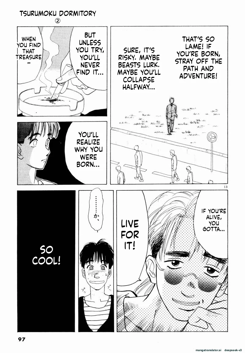 Tsurumoku Dokushin Ryou Chapter 18 - page 13