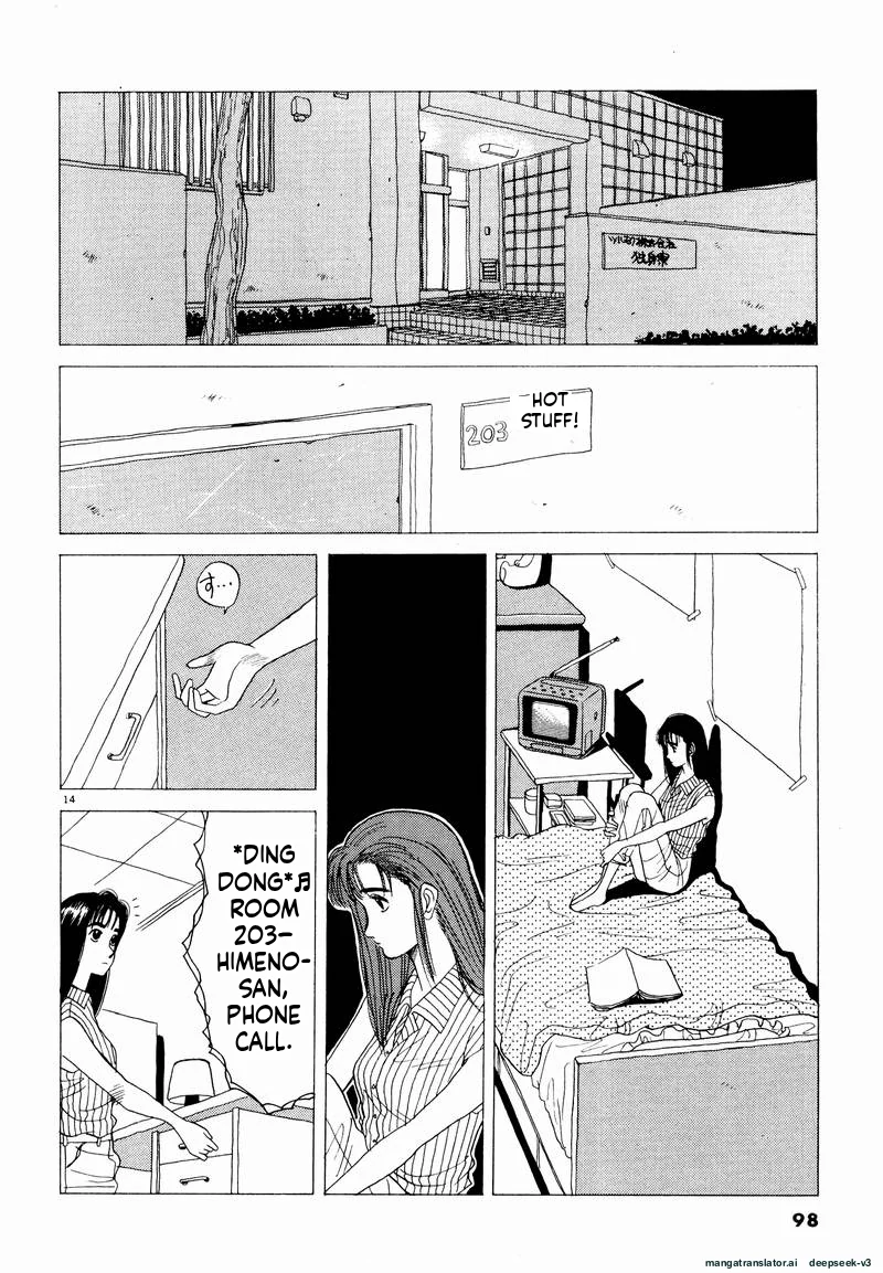 Tsurumoku Dokushin Ryou Chapter 18 - page 14