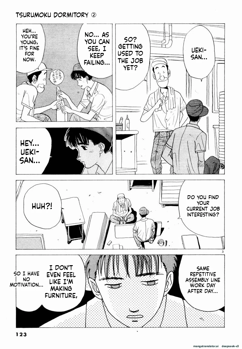 Tsurumoku Dokushin Ryou Chapter 20 - page 3