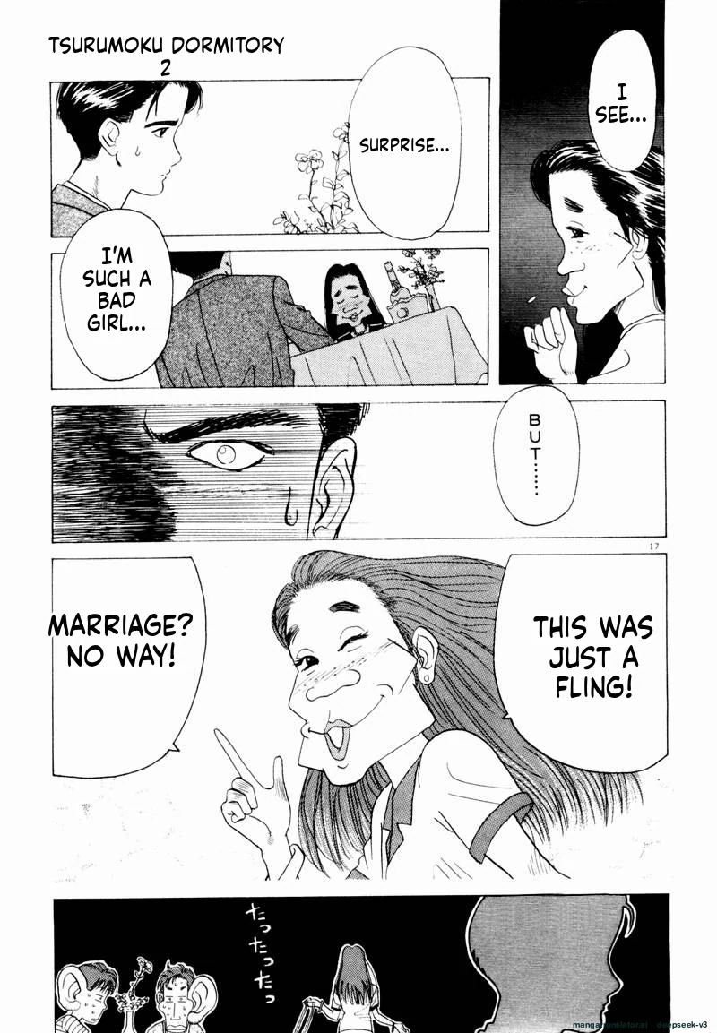 Tsurumoku Dokushin Ryou Chapter 21 - page 17