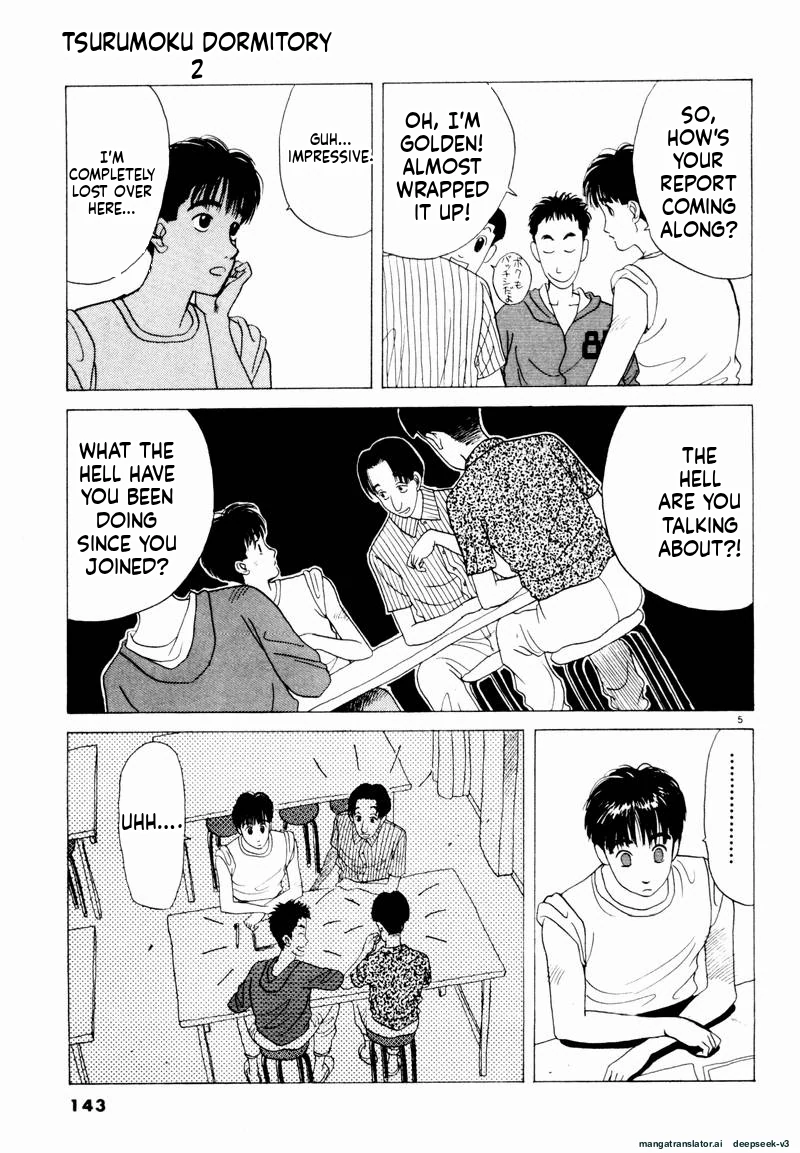 Tsurumoku Dokushin Ryou Chapter 21 - page 5