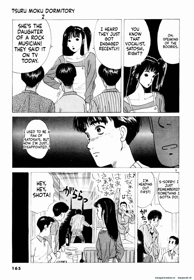 Tsurumoku Dokushin Ryou Chapter 22 - page 9