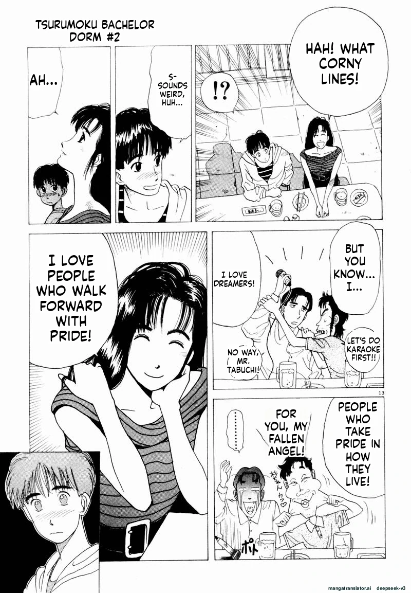 Tsurumoku Dokushin Ryou Chapter 23 - page 13