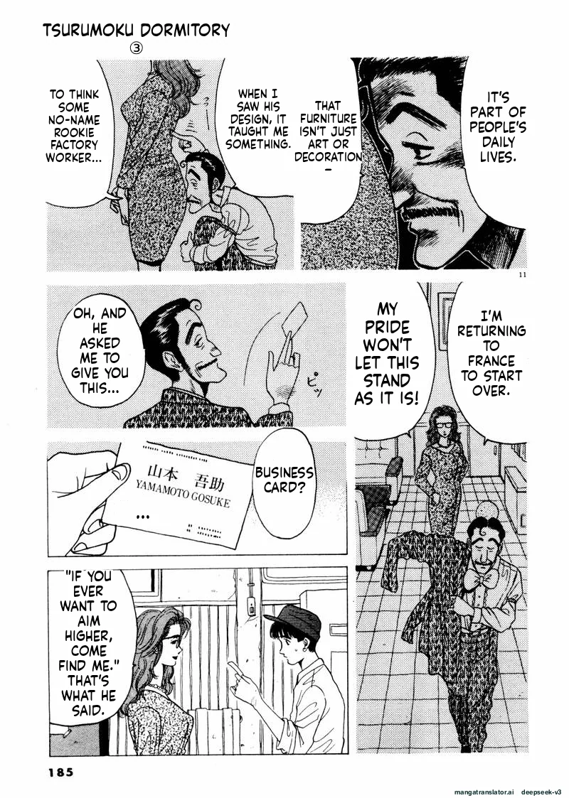 Tsurumoku Dokushin Ryou Chapter 35 - page 11