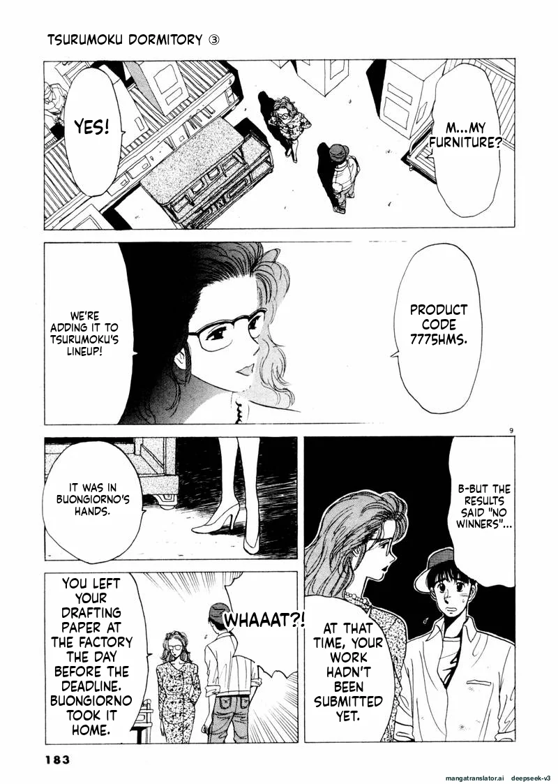 Tsurumoku Dokushin Ryou Chapter 35 - page 9