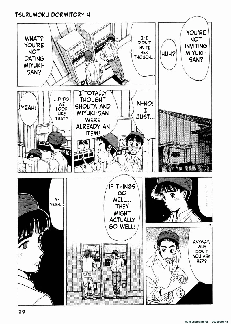 Tsurumoku Dokushin Ryou Chapter 38 - page 7