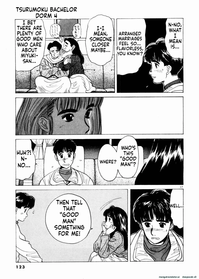 Tsurumoku Dokushin Ryou Chapter 43 - page 17