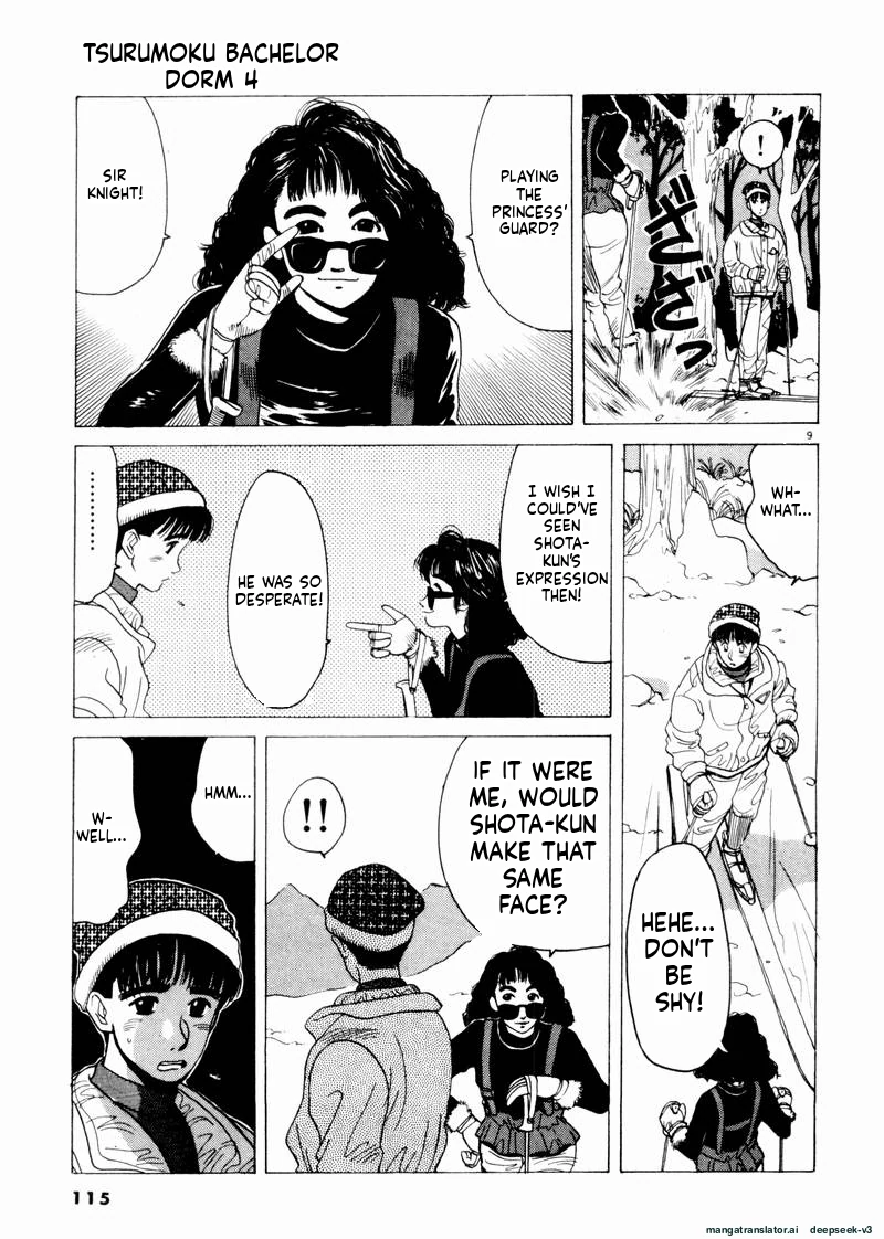 Tsurumoku Dokushin Ryou Chapter 43 - page 9