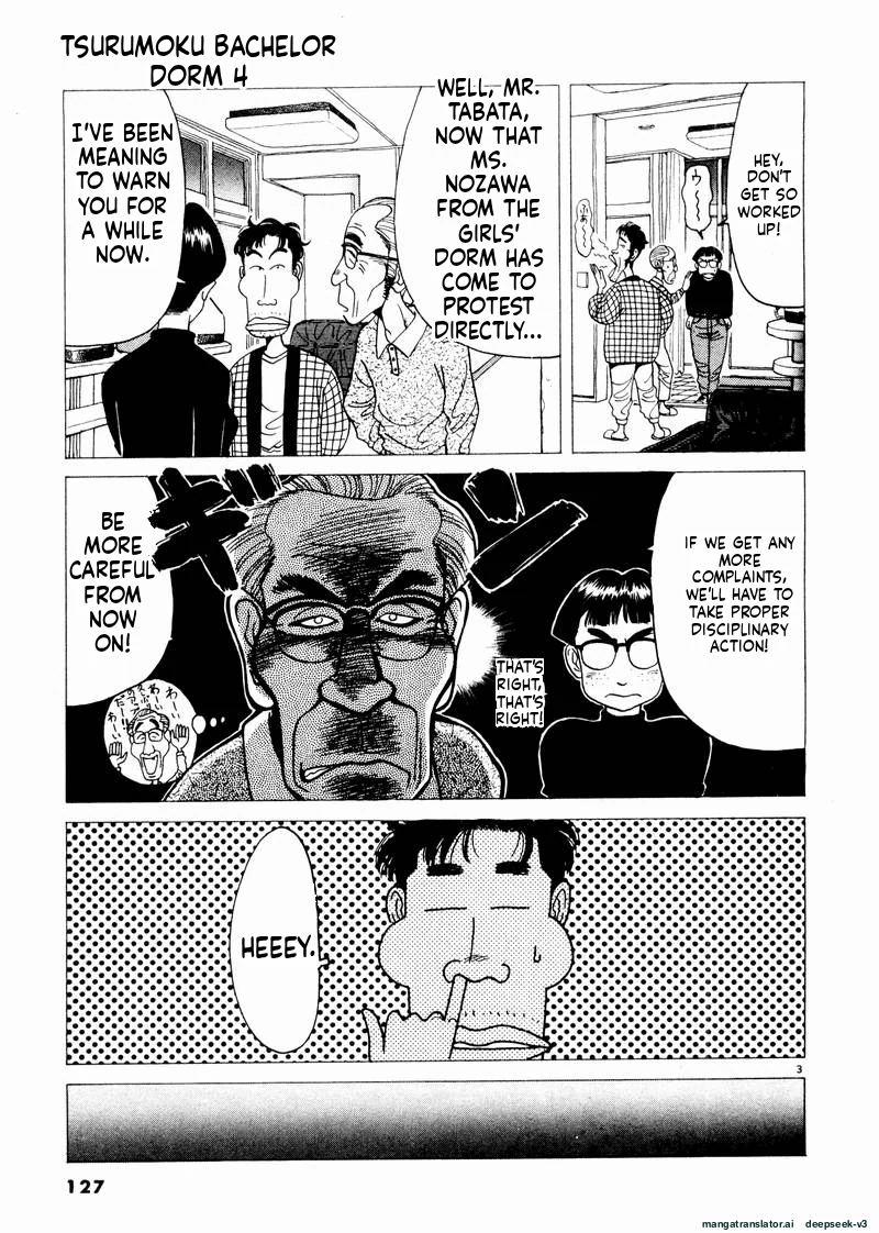 Tsurumoku Dokushin Ryou Chapter 44 - page 3