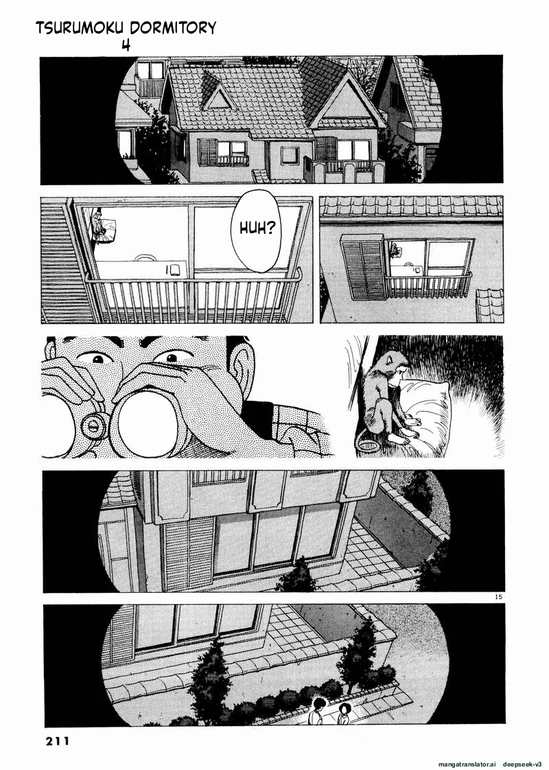 Tsurumoku Dokushin Ryou Chapter 48 - page 15