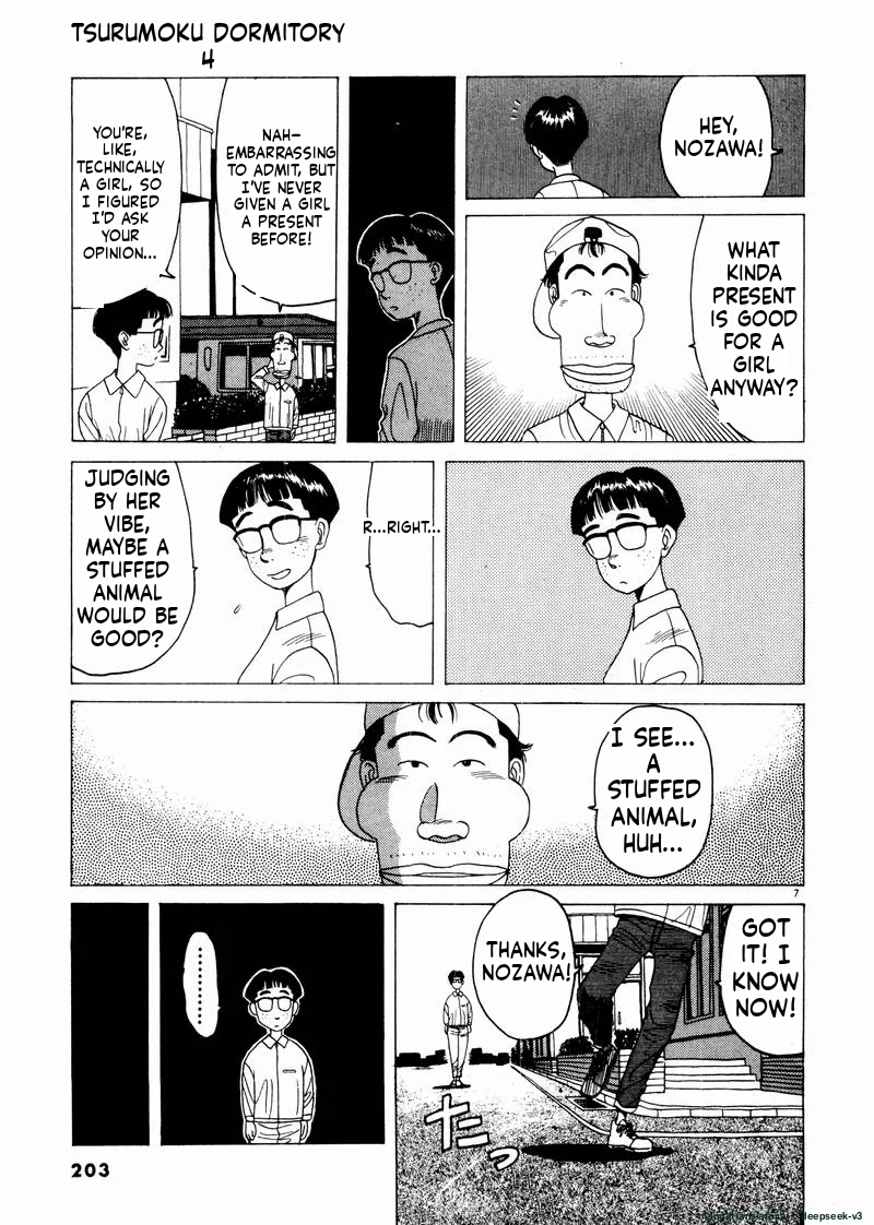 Tsurumoku Dokushin Ryou Chapter 48 - page 7