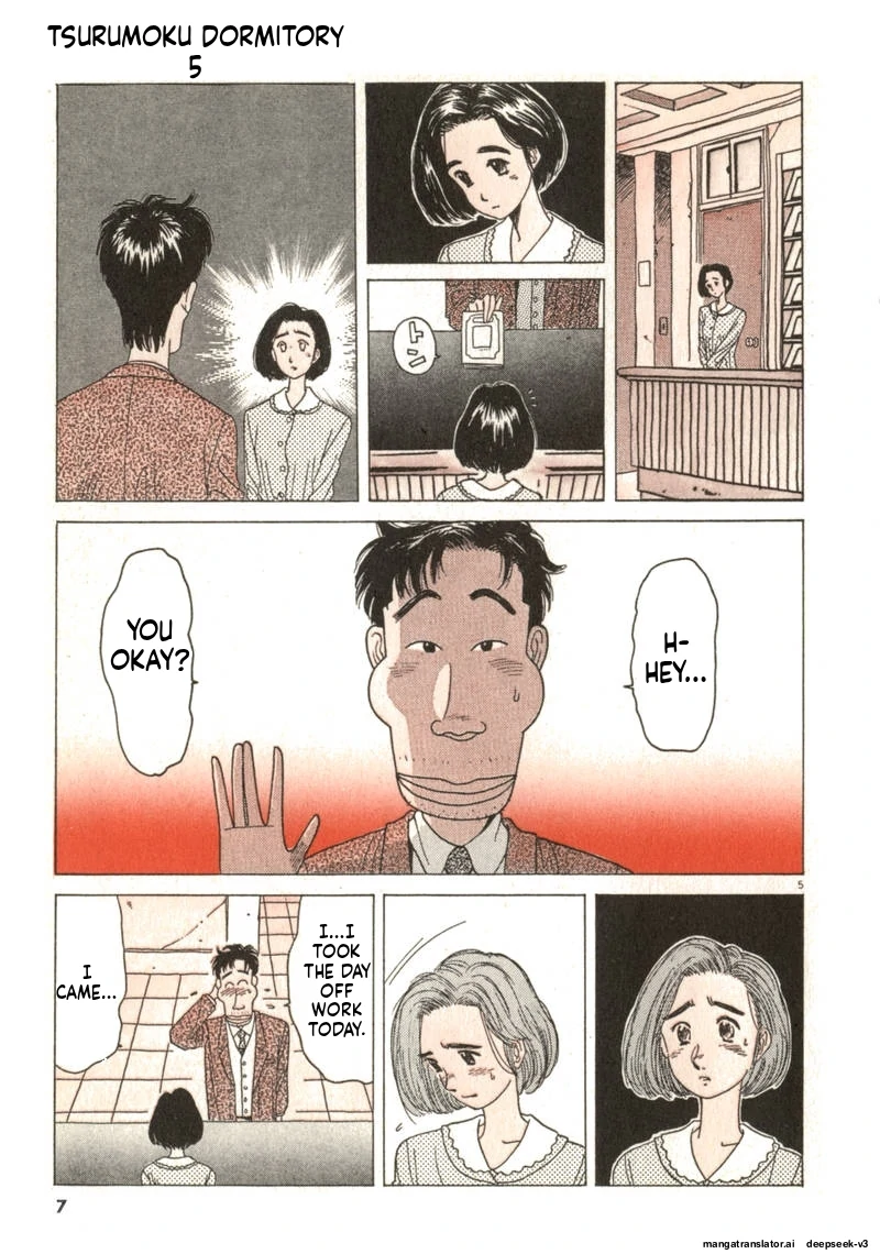 Tsurumoku Dokushin Ryou Chapter 49 - page 5