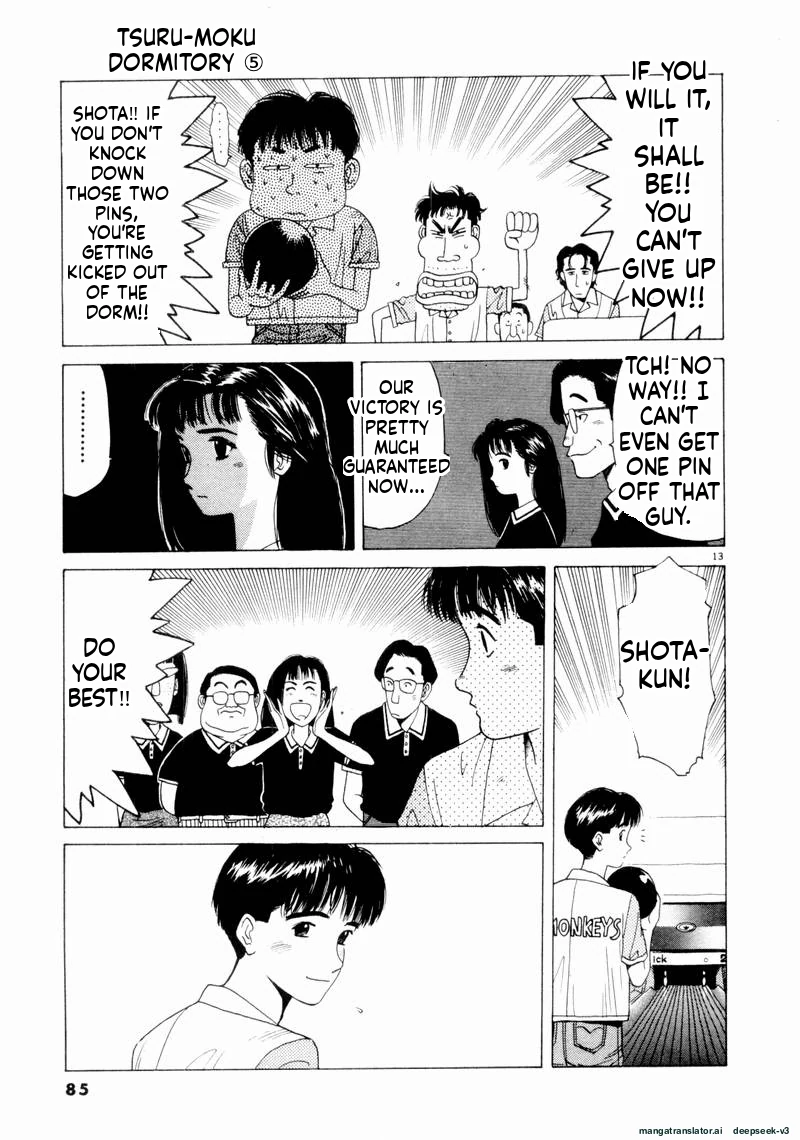 Tsurumoku Dokushin Ryou Chapter 53 - page 13