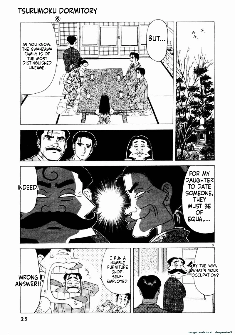 Tsurumoku Dokushin Ryou Chapter 62 - page 5