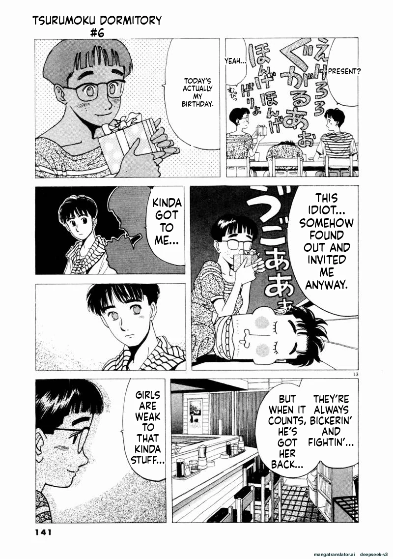 Tsurumoku Dokushin Ryou Chapter 68 - page 13