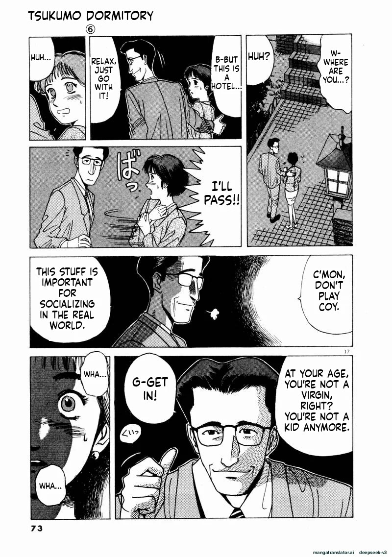 Tsurumoku Dokushin Ryou Chapter 64 - page 17