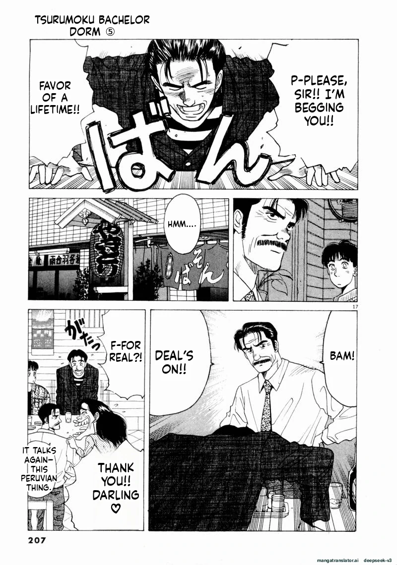 Tsurumoku Dokushin Ryou Chapter 60 - page 17