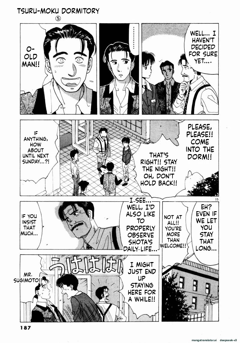 Tsurumoku Dokushin Ryou Chapter 59 - page 14